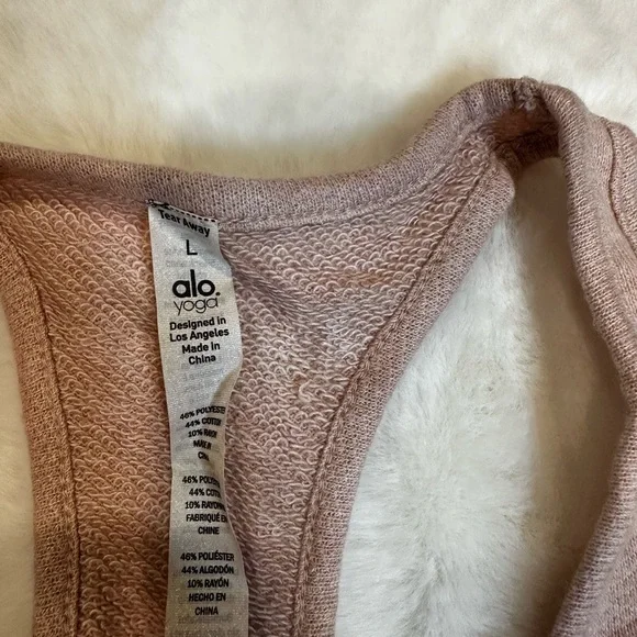 ALO Yoga Mauve Tank Top - Picture 5 of 8
